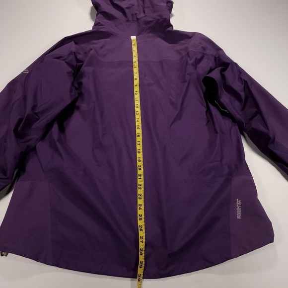 Norrona Falketind GORE-TEX Pac-lite Shell Jacket Men's XXL 2XL Purple EUC! - Picture 14 of 16